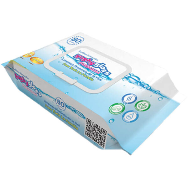 TOALLA HUMEDA YOGHYGLOSS 80UND